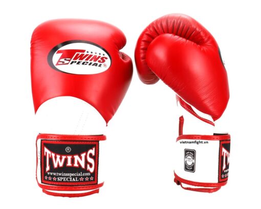 Găng Tay Boxing Twins BGVL11 - Đỏ Trắng