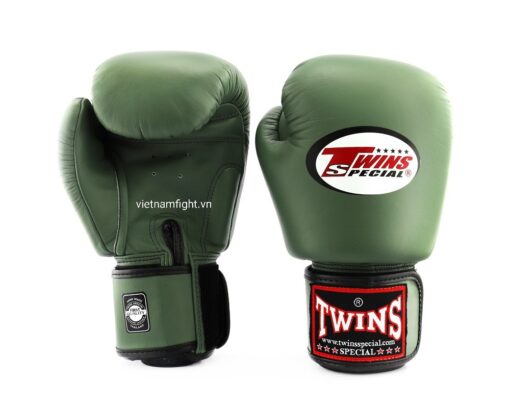 GĂNG TAY BOXING TWINS – XANH OLIVE - Ảnh 3
