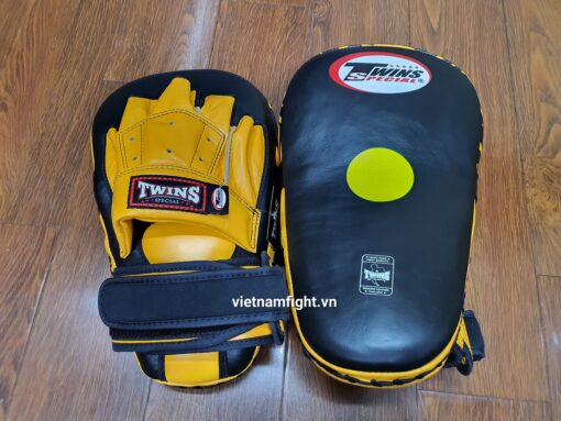 ĐÍCH ĐẤM DÀI TWINS PML19 FOCUS MITTS-ĐEN VÀNG - Ảnh 2