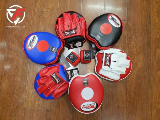 ĐÍCH ĐẤM TWINS PML13 FOCUS MITTS - XANH ĐỎ - Ảnh 2