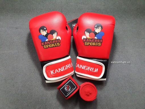 GĂNG TAY BOXING TRẺ EM KANGRUI - Ảnh 2