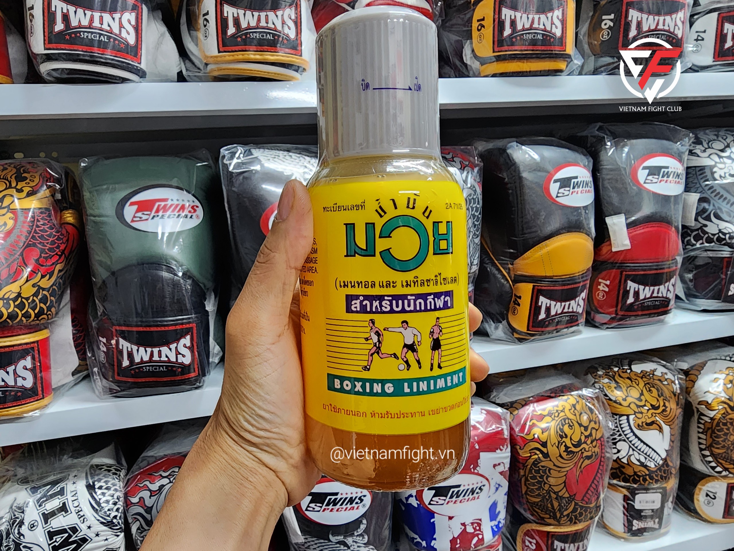 Namman Muay Thai Boxing Liniment Oil - 450ml