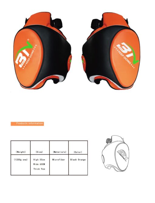 Đích Đùi BN Thigh Pads Đen Xanh - Ảnh 6