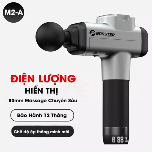 MÁY MASSAGE CẦM TAY BOOSTER M2A CHÍNH HÃNG - Ảnh 10