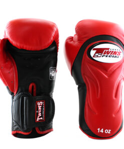 GĂNG TAY BOXING TWINS EXTRA DESIGN BGVL6 - ĐỎ ĐEN