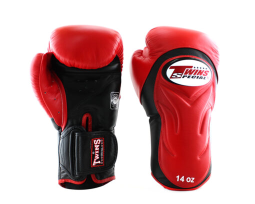 GĂNG TAY BOXING TWINS EXTRA DESIGN BGVL6 - ĐỎ ĐEN