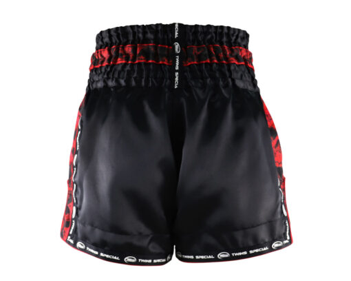 QUẦN BOXING MUAY THAI TWINS SKULL - ĐEN - Ảnh 3