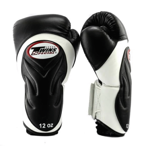 GĂNG TAY BOXING TWINS EXTRA DESIGN BGVL6 - TRẮNG ĐEN