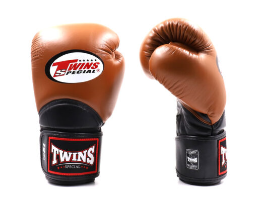 Găng Tay Boxing Twins BGVL11 - Brown Black