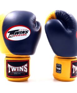 GĂNG TAY BOXING TWINS BGVL8 NAVY YELLOW