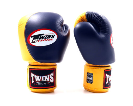 GĂNG TAY BOXING TWINS BGVL8 NAVY YELLOW
