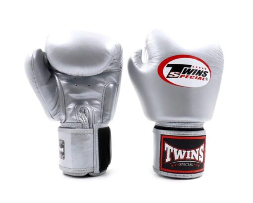 GĂNG TAY BOXING TWINS BGVL3 BẠC SILVER - Ảnh 2