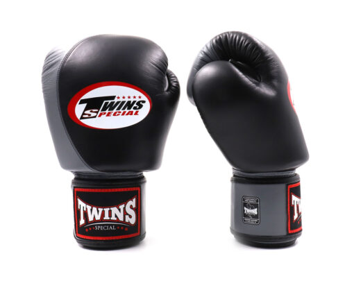 GĂNG TAY BOXING TWINS BGVL8 BLACK GREY