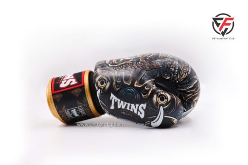 GĂNG TAY BOXING TWINS FBGVL3-63 YAK THAI - Ảnh 3