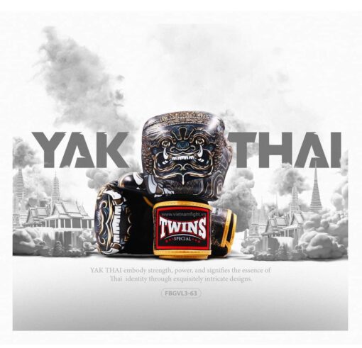 GĂNG TAY BOXING TWINS FBGVL3-63 YAK THAI - Ảnh 9