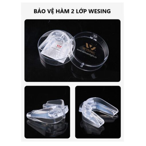 Bảo Vệ hàm Boxing Wesing Mouth Guard 2 Lớp - Ảnh 8