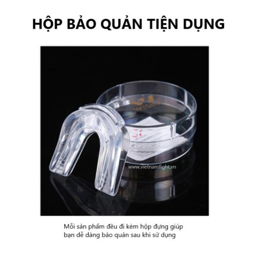 Bảo Vệ hàm Boxing Wesing Mouth Guard 2 Lớp - Ảnh 7