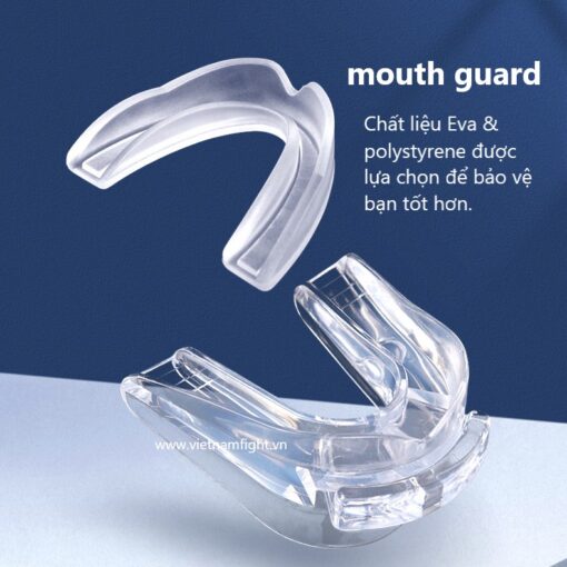 Bảo Vệ hàm Boxing Wesing Mouth Guard 2 Lớp - Ảnh 4