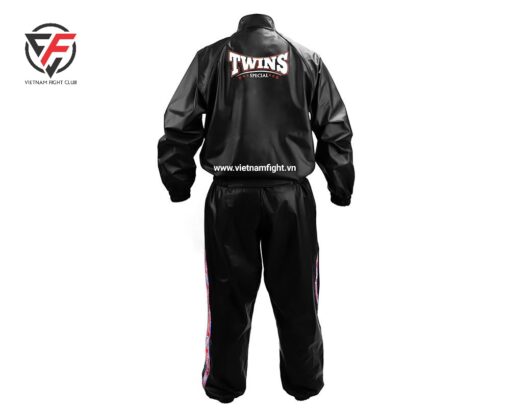 BỘ ÉP CÂN TWINS VSS2 ĐEN- SAUNA SUITS - Ảnh 8