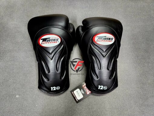 GĂNG TAY BOXING TWINS BGVL6 SPARRING GLOVES - ĐEN