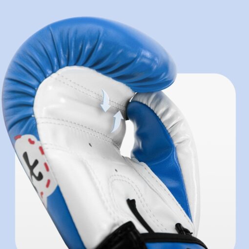 GĂNG TAY BOXING TRẺ EM BN HỌA TIẾT XANH - Ảnh 2