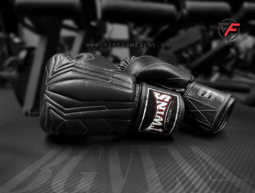 GĂNG TAY BOXING TWINS BGVL14 SPIDER BLACK - Ảnh 2