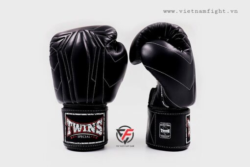 GĂNG TAY BOXING TWINS BGVL14 SPIDER BLACK
