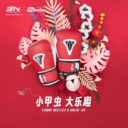 Găng Boxing Muay Thai BN Beetles Đỏ