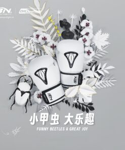 Găng Boxing Muay Thai BN Beetles Trắng