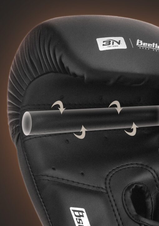 Găng Boxing Muay Thai BN Beetles Trắng - Ảnh 6