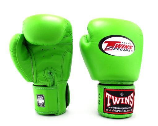 GĂNG TAY BOXING TWINS BGVL3 XANH LÁ - Ảnh 2