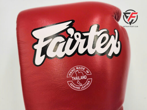 GĂNG TAY BOXING FAIRTEX BGV9 MEXICAN STYLE ĐỎ - Ảnh 6