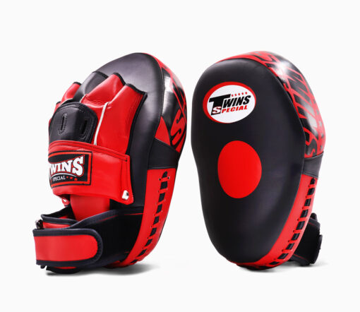 Đích đấm Boxing Twins PMS28 Focus Mitts Đen Đỏ