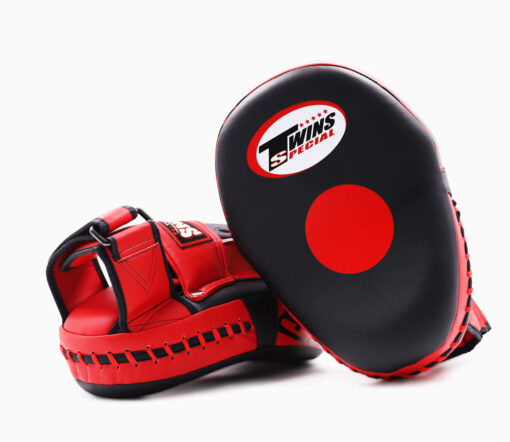Đích đấm Boxing Twins PMS28 Focus Mitts Đen Đỏ - Ảnh 2
