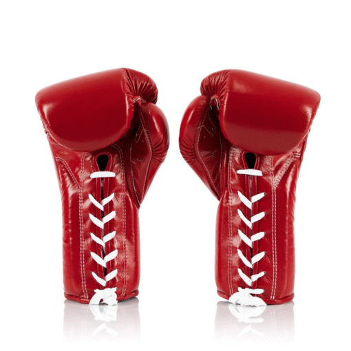 GĂNG TAY BOXING FAIRTEX BGL7 LACE-UP MEXICAN STYLE ĐỎ - Ảnh 3