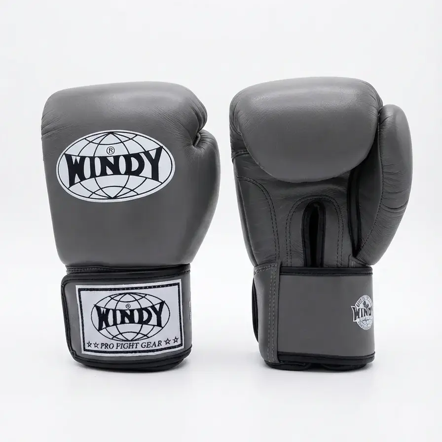 Găng Tay Boxing Windy BGVH Xám